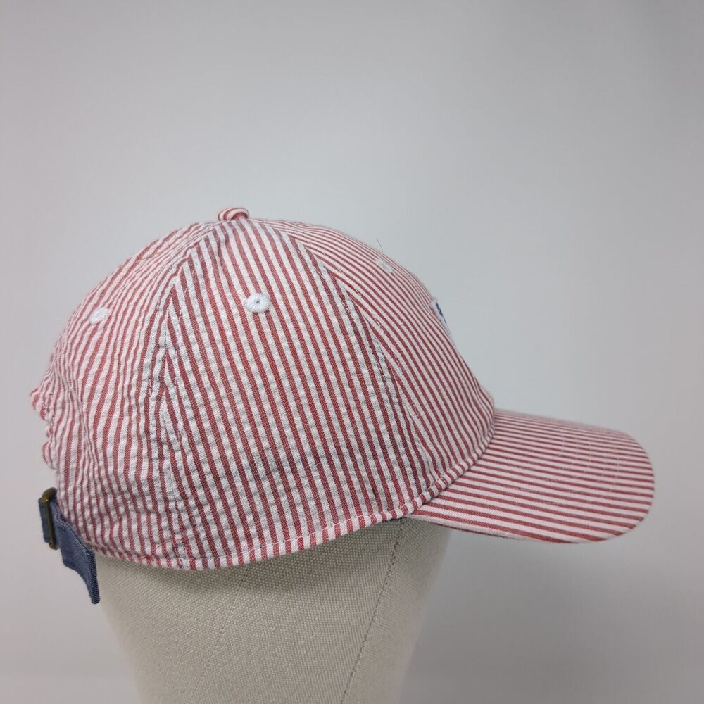 Trendy striped USA Baseball Cap with Embroidered American Flag - Picture 4 of 8